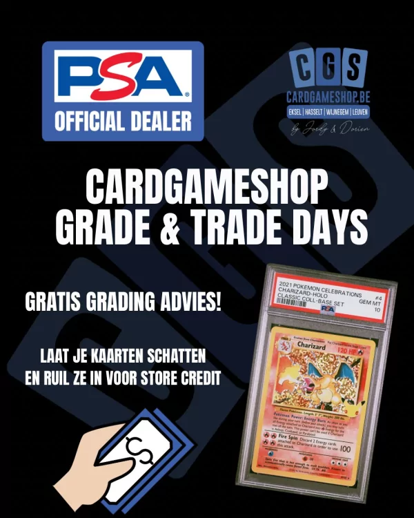 Discover our Grade & Trade Days and take your collection to the next level!