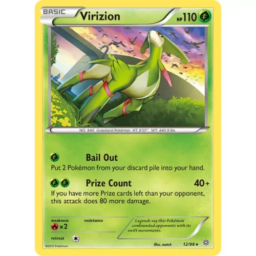 Virizion (xy7-12)