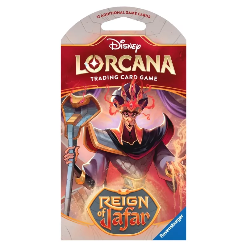 Disney Lorcana Sleeved Boosterpack - Reign Of Jafar