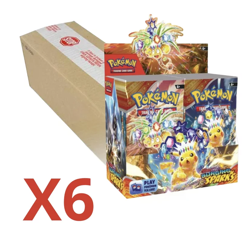 Pokémon Boosterbox [SEALED CASE] - Surging Sparks 