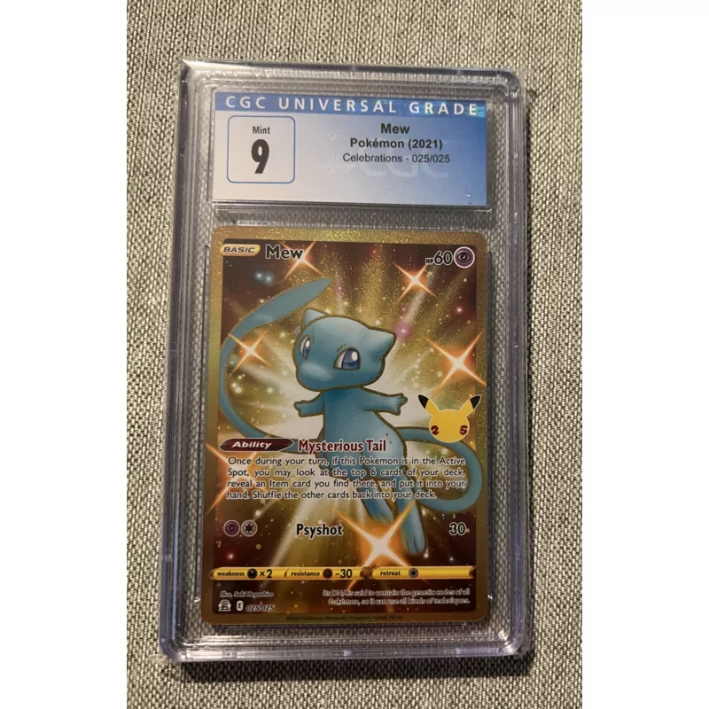 Mew 025/025 - CGC 9