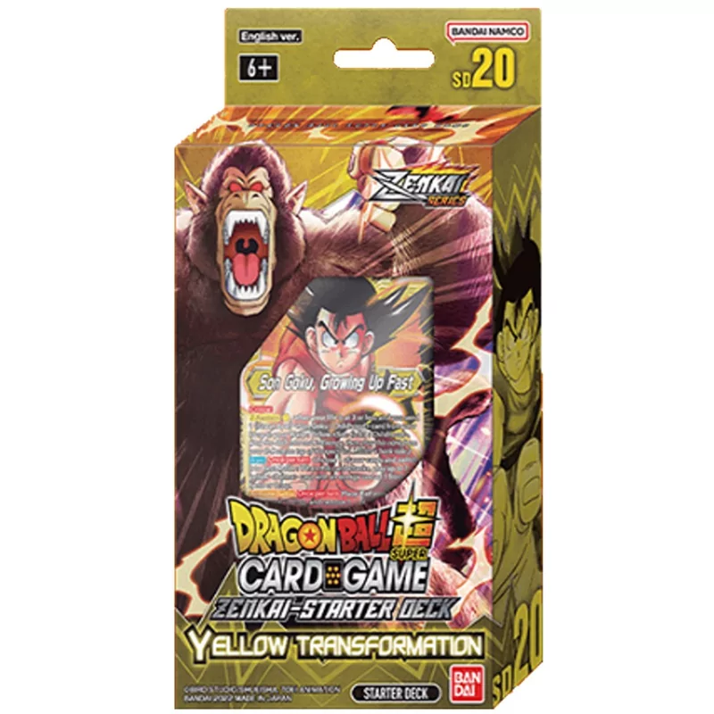 Dragon Ball Starter Deck - Yellow Transformation SD20
