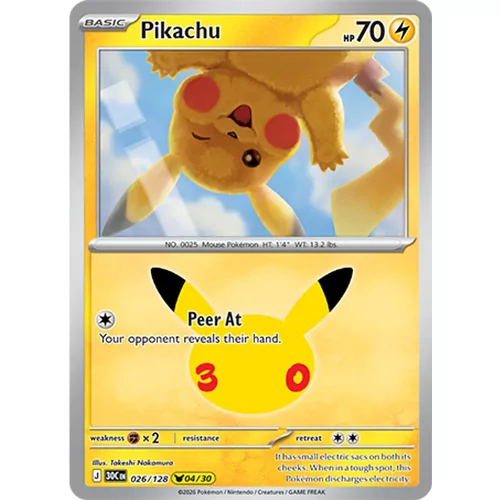 Pikachu (30th-026)
