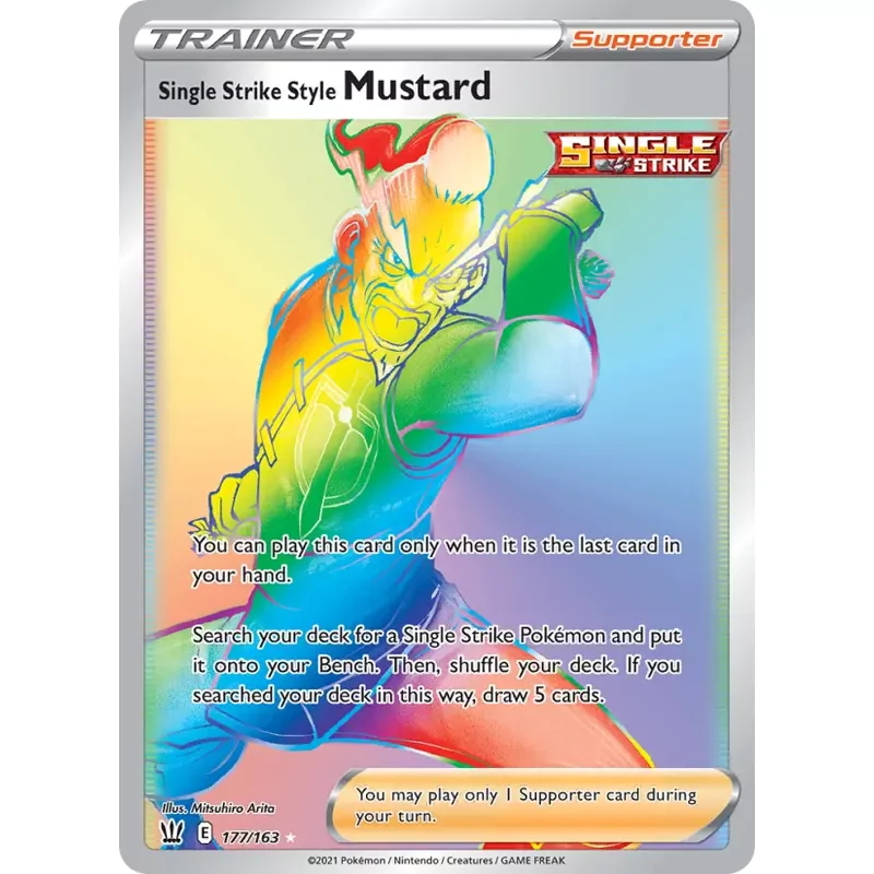 Single Strike Style Mustard (swsh5-177)