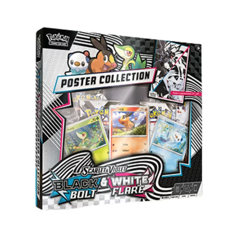 Pokémon Poster Collection SV10.5 - Black Bolt & White Flare
