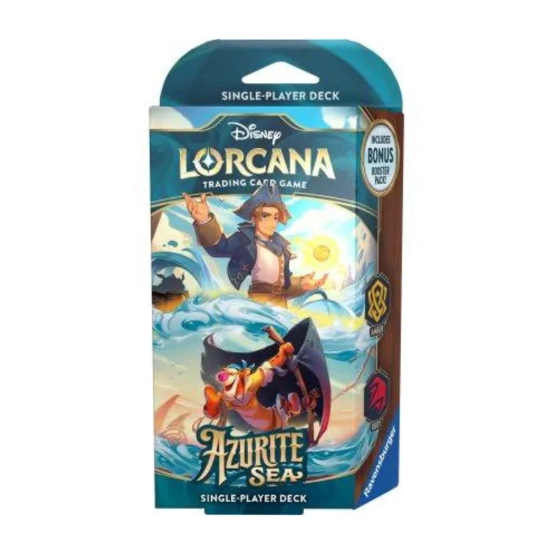 Lorcana Starter Deck Azurite Sea  Jim hawkings & Tigger