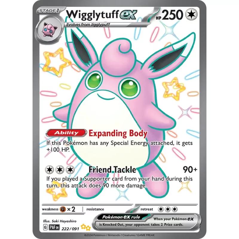 Wigglytuff ex (sv04.5-222)