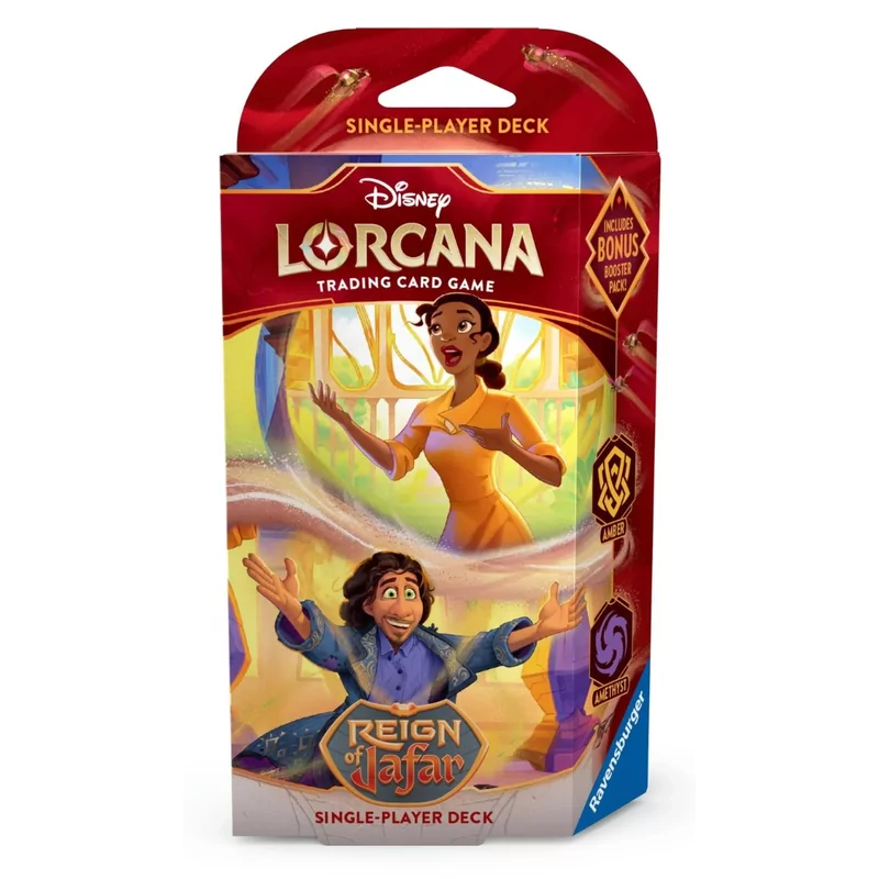Disney Lorcana Starter Deck Reign Of Jafar - Amber & Amethyst
