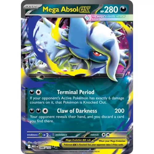 Mega Absol ex (me01-086)
