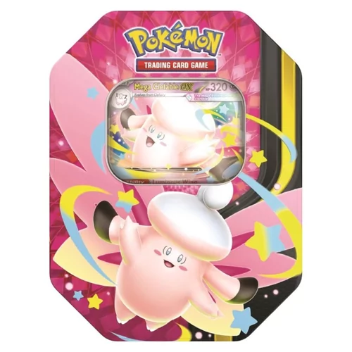Pokémon tin mega moonlite ex - Mega Clefable ex