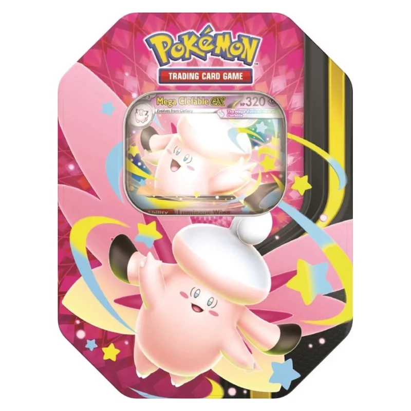 Pokémon tin mega moonlite ex - Mega Clefable ex 
