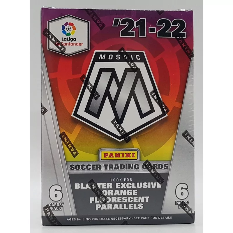 2021-2022 Panini Soccer Mosaic La Liga Blaster (6packs)