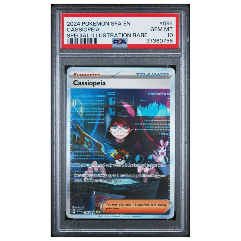 PSA 10 Cassiopeia Special Illustration Rare #094 Shrouded Fable