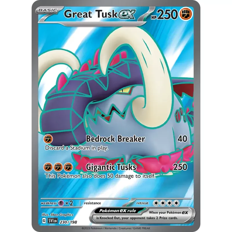 Great Tusk ex (sv01-230)
