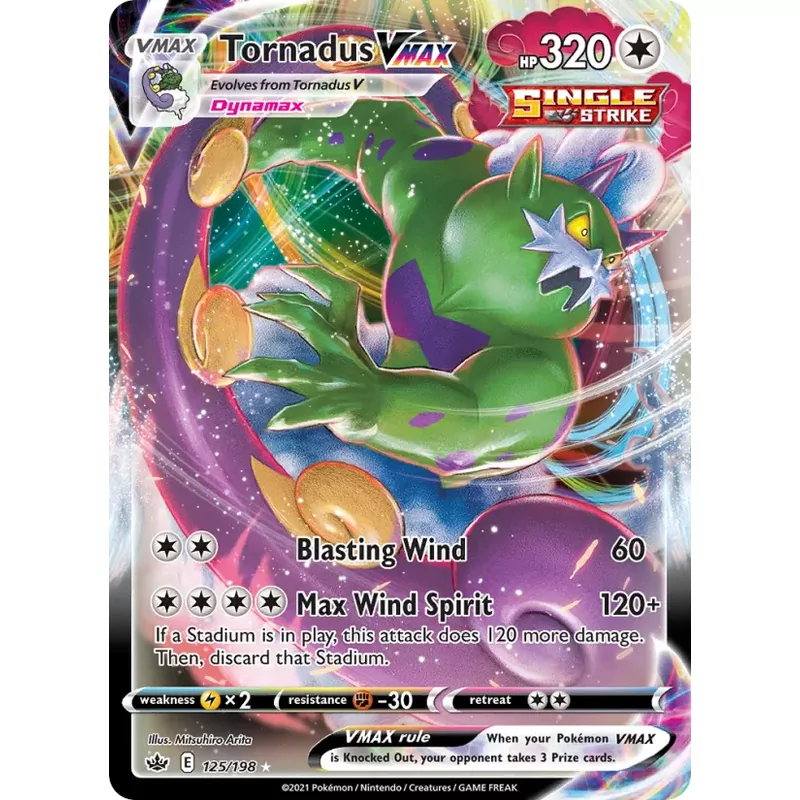 Tornadus VMAX (swsh6-125)