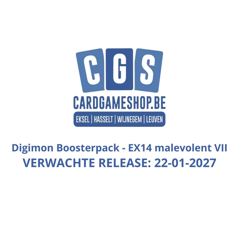 Digimon Boosterpack - EX14 malevolent VII