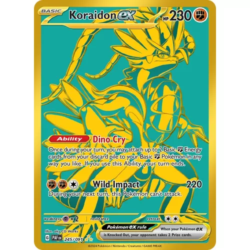 Koraidon ex (sv04.5-245)