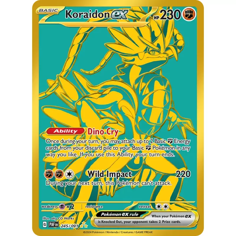 Koraidon ex (sv04.5-245)