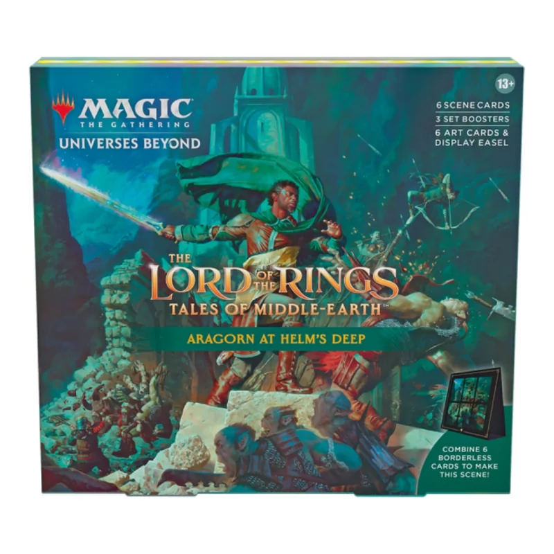 MTG Holiday Scene Box - Tales Of Middle Earth: Aragorn At Helm's Deep