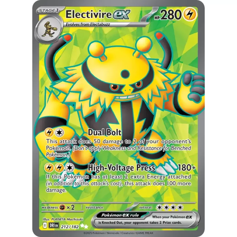Electivire ex (sv10-212)