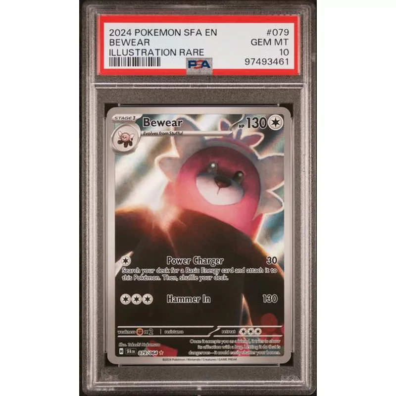 PSA 10 Pokemon Shrouded Fable 079 Bewear