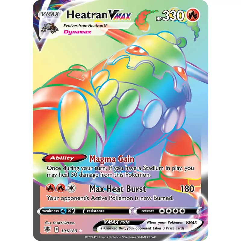 Heatran VMAX (swsh10-191)