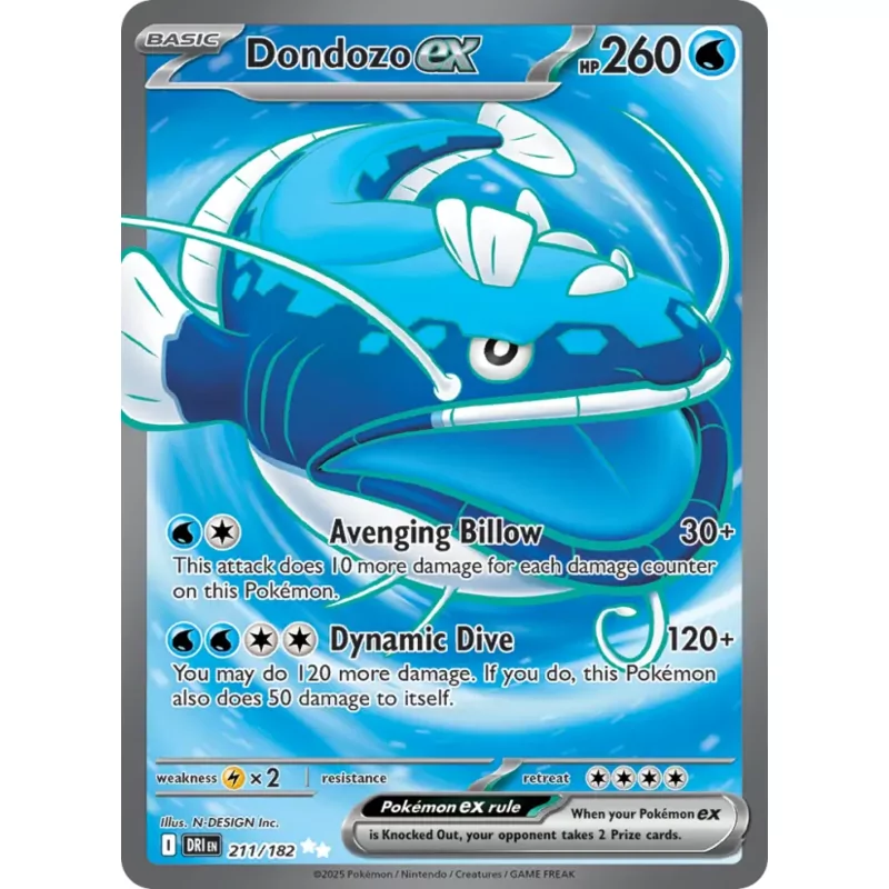 Dondozo ex (sv10-211)
