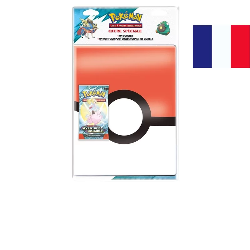 Pokémon Franse 9-Pocket Portfolio Journey Toghether - POKEBALL