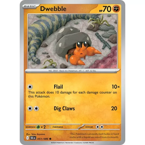 Dwebble (sv10.5b-051) - Masterball