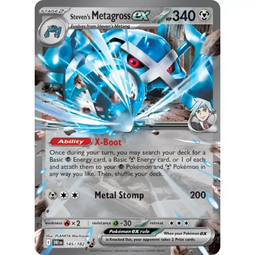 Steven's Metagross ex (sv10-145)