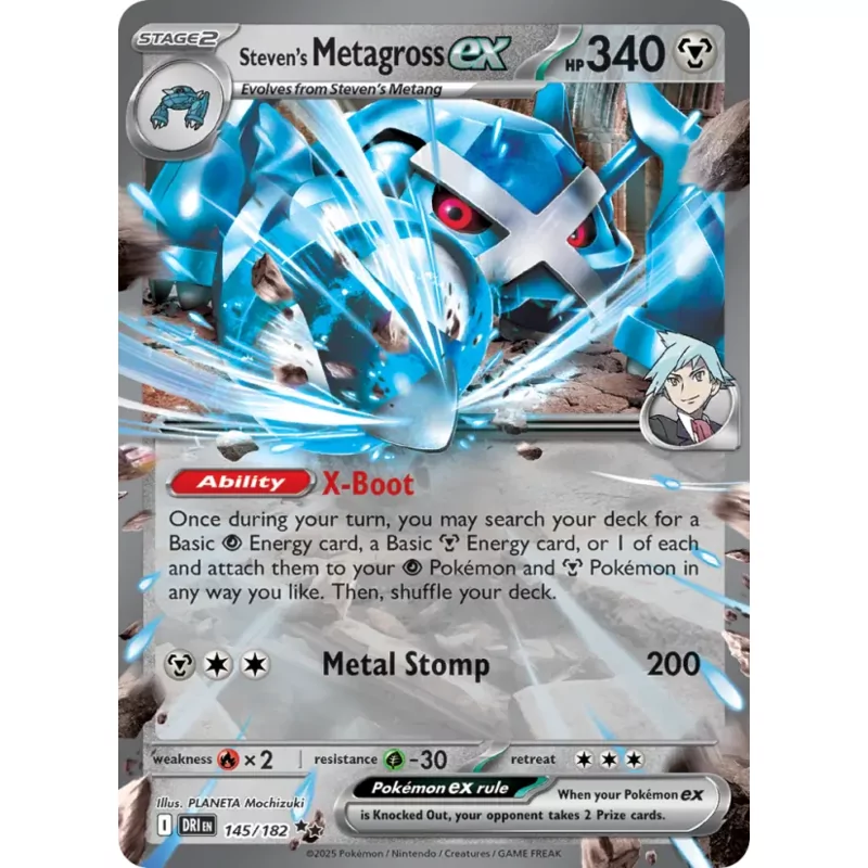 Steven's Metagross ex (sv10-145)