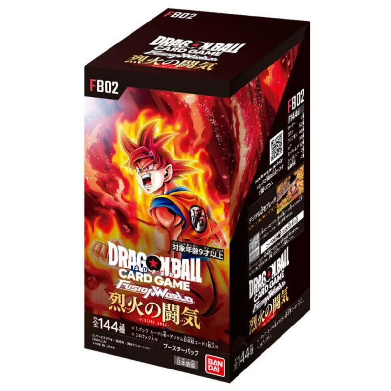 Dragon Ball Super Japanse Boosterbox - Fusion World FB02 Blazing Aura