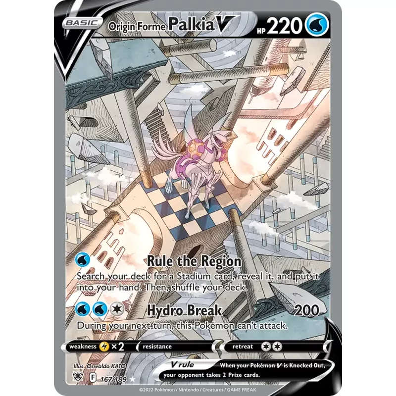 Origin Forme Palkia V (swsh10-167)
