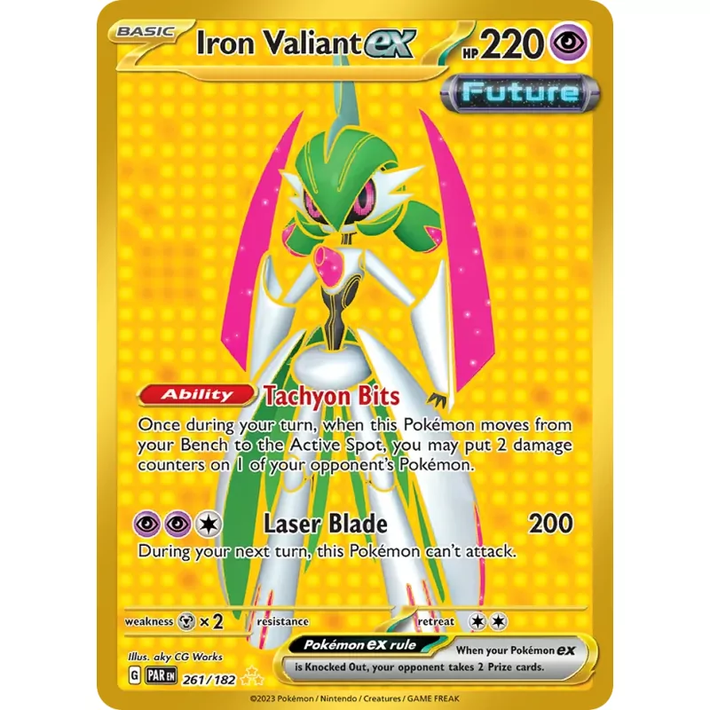 Iron Valiant ex (sv04-261)