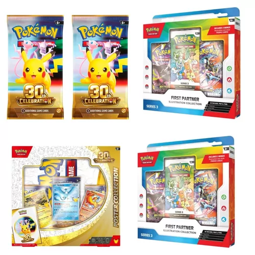 30Th 2 X Boosterpack + 1 X Poster Col + 2 X First Partner [SERIES 3]