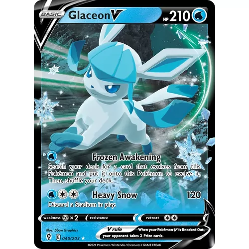 Glaceon V (swsh7-40)