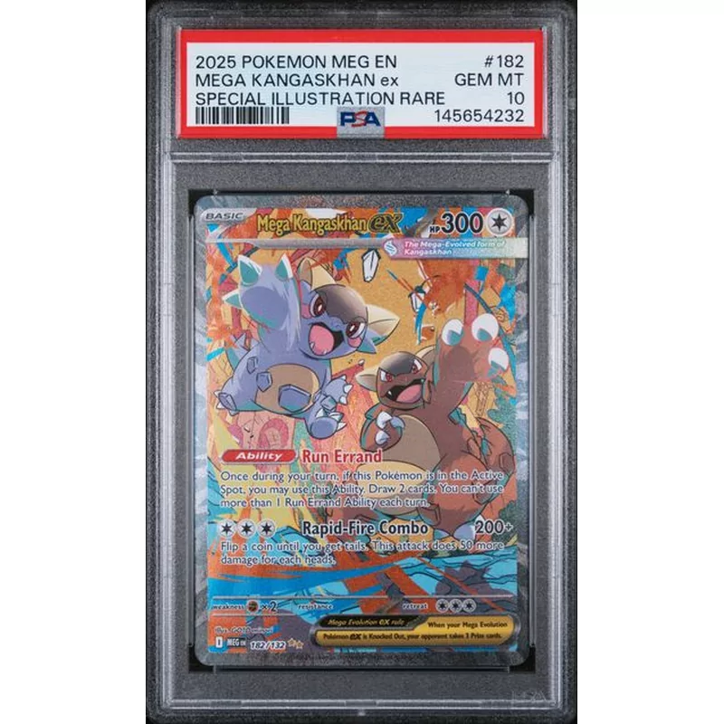 PSA 10 Pokemon 182 Mega Kangaskhan ex Special Illustration Rare