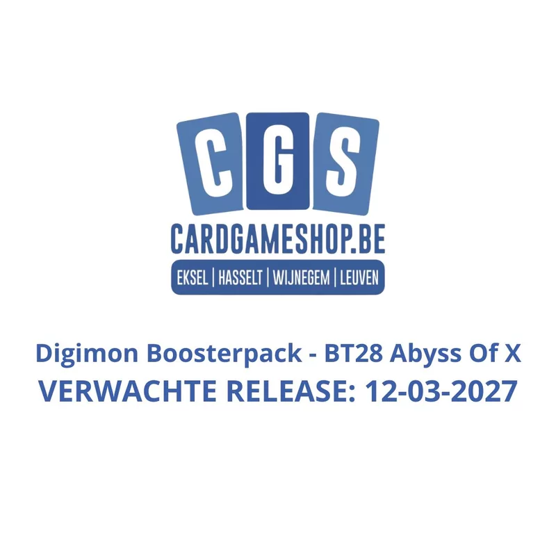 Digimon Boosterpack - BT28 Abyss Of X