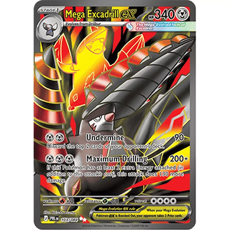 Mega Excadrill ex (me05-103)