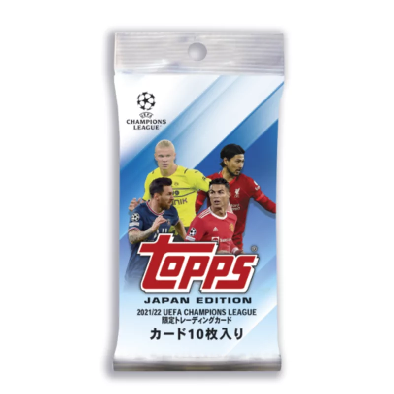 Topps UEFA Champions League Soccer Japan Edition Pack 2021/22