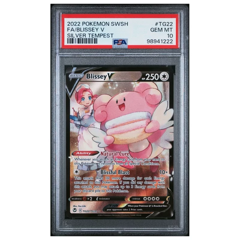 PSA 10 Blissey Full Art #TG22 Silver Tempest