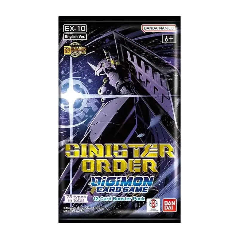 Digimon Boosterpack - Sinister Order EX10