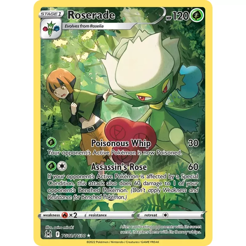 Roserade (swsh11-TG02)