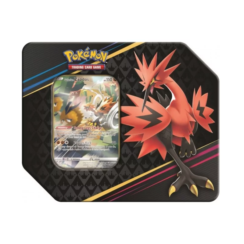 Pokémon Big Tin Crown Zenith - Galarian Zapdos