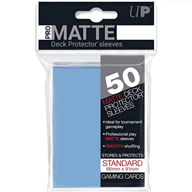 Ultra Pro Sleeves Mat Lichtblauw