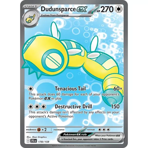 Dudunsparce ex (sv09-178)