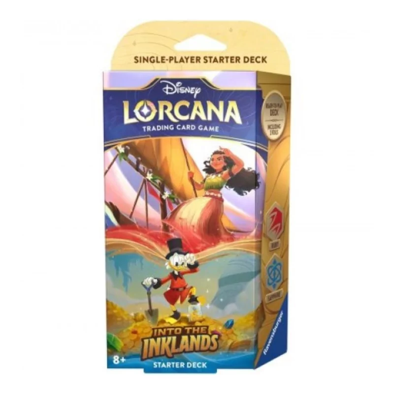 Disney Lorcana Starter Deck Into the Inklands - Moana & Scrooge McDuck