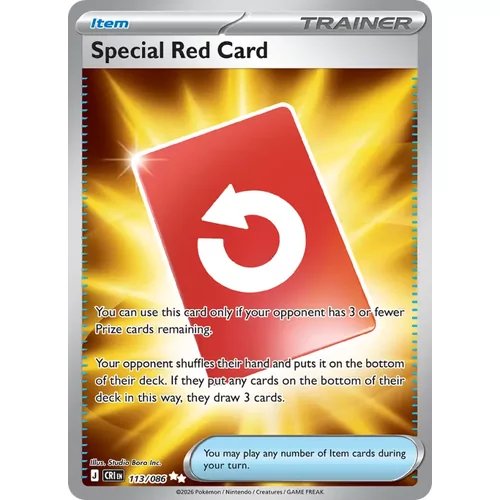 Special Red Card (me04-113)