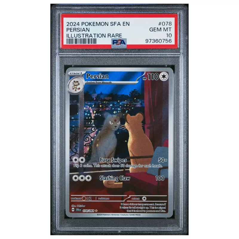 PSA 10 Persian Illustration Rare #078 Shrouded Fable