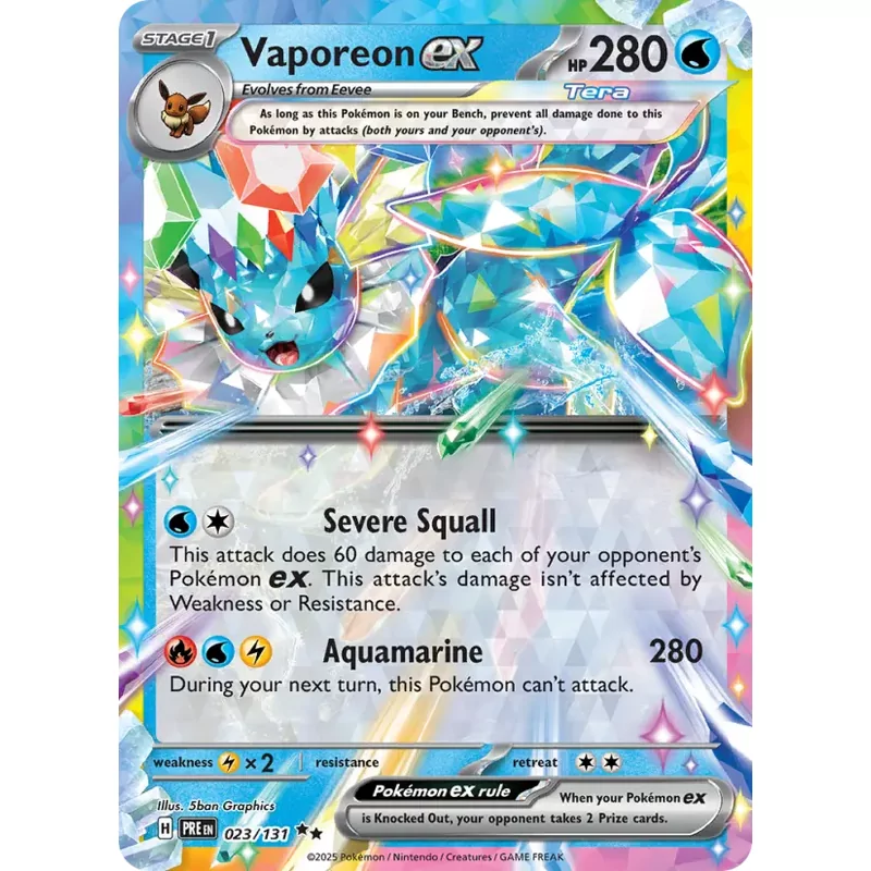 Vaporeon ex (sv08.5-023)